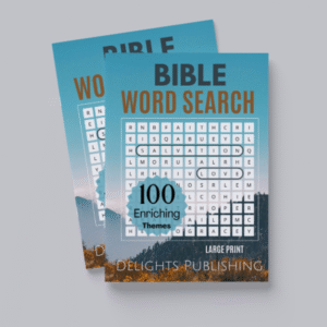 Large Print Bible Word Search: 100 Enriching Themes with Bible Verses