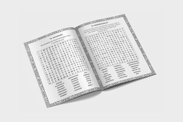opened book
