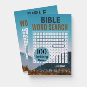 Large Print Bible Word Search: 100 Enriching Themes with Bible Verses