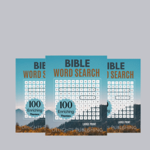 Large Print Bible Word Search: 100 Enriching Themes with Bible Verses