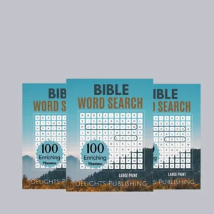 front view of 3 paperback books standing upright