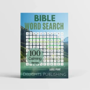 Standing paperback bible word search book
